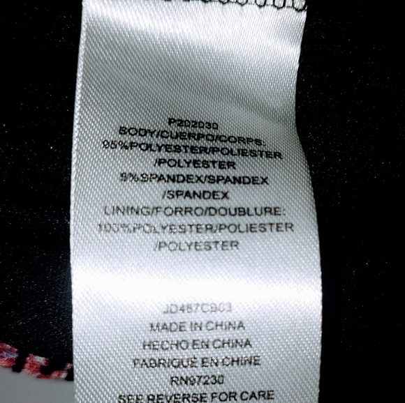 ALMOST FAMOUS L/S CROP TOP SZ L - Picture 10 of 10